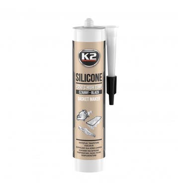 K2 Zwarte Hittebestendige Siliconen Kit 300ml - Hoge Tempera, Ophalen of Verzenden, Nieuw