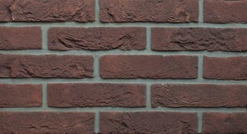 art 8207 paars rood ganuanceerd handvorm waalformaat, Nieuw, Bakstenen