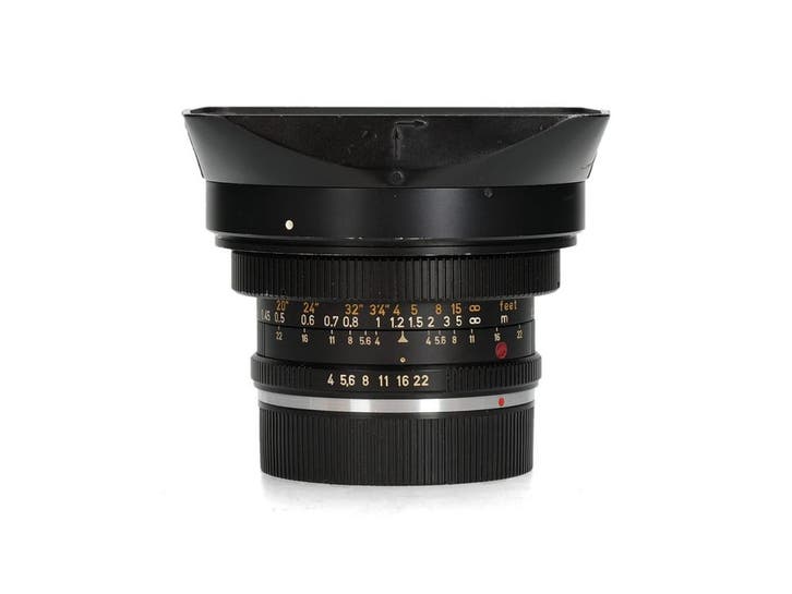Leica Super-Angulon-R 21mm f/4 - Groothoeklens, Audio, Tv en Foto, Fotografie | Lenzen en Objectieven, Zo goed als nieuw, Leica