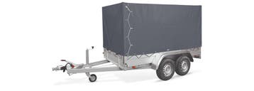 Anssems BSX 2500.251x130 + Huif Bakwagen, Ophalen of Verzenden, Nieuw