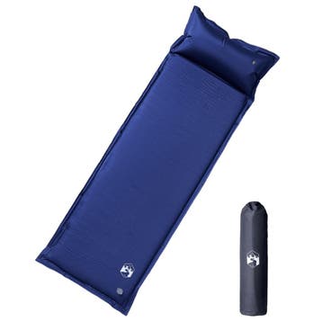 vidaXL Kampeermatras met kussen zelfopblazend 1-persoons, Verzenden, Nieuw