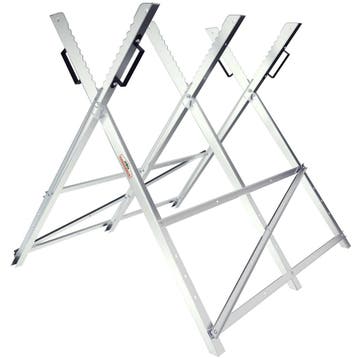Zaagbok Gepoedercoat Staal 83x81x88cm 150kg (Tuinieren), Tuin en Terras, Hand-tuingereedschap, Verzenden, Nieuw