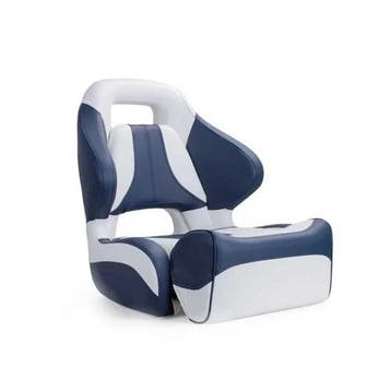 Stuurstoel Sport Flip Up Captain Bucket Navy, Nieuw