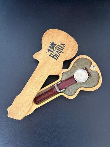 The Beatles - Polshorloge met houten doos - Apple Corps, Nieuw in verpakking