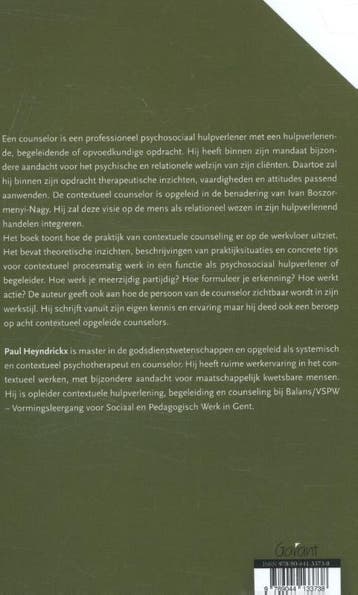 Contextuele counseling in de praktijk 9789044133738, Verzenden, Gelezen, Paul Heyndrickx
