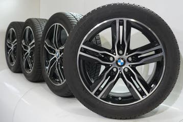 BMW X1 F48 X2 F39 570M 18 inch velgen Goodyear Winterbanden, 18 inch, Gebruikt, Velg(en), Winterbanden