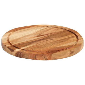 Serveerplank Acaciahout 30cm - Retourdeal, Ophalen of Verzenden, Zo goed als nieuw