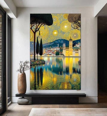 Mrs Art Prime - Venice starry night in Van Gogh Style #05