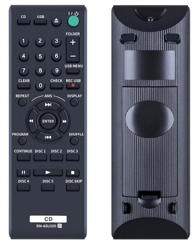 Afstandsbediening Sony rm-asu100 cdp-ce500, Audio, Tv en Foto, Afstandsbedieningen, Origineel, Nieuw, Ophalen of Verzenden