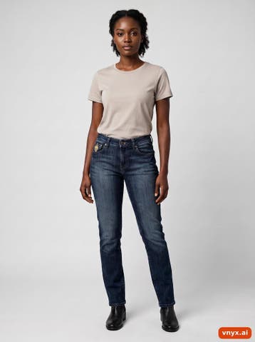 Miss O&y Jeans Dames maat 42 Donkerblauw Vintage, Ophalen of Verzenden, Nieuw