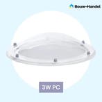 Losse ronde lichtkoepel driewandig polycarbonaat (PC/PMMA..., Doe-het-zelf en Verbouw, Glas en Ramen, Verzenden, Nieuw, Overige typen