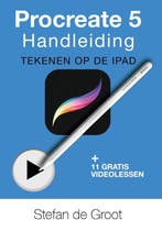 Procreate 5 handleiding 9789491733215 Stefan de Groot, Verzenden, Gelezen, Stefan de Groot