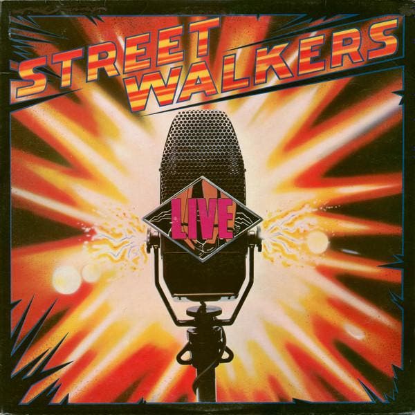 LP gebruikt - Streetwalkers - Live, Cd's en Dvd's, Vinyl | Hardrock en Metal, Zo goed als nieuw, Verzenden