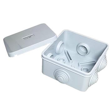 Lasdoos kabeldoos IP65 | 6 poorts | 80x80x40mm | waterdicht, Ophalen of Verzenden, Nieuw