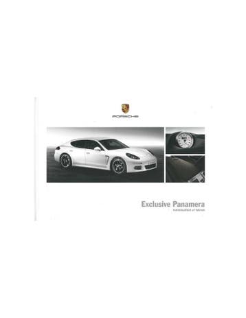 2015 PORSCHE PANAMERA EXCLUSIVE HARDCOVER BROCHURE, Nieuw, Porsche, Author