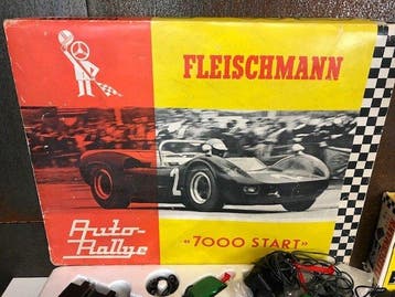 Fleischmann - Slotcar Auto Rallye 7000 Start - 1960-1970 -, Nieuw