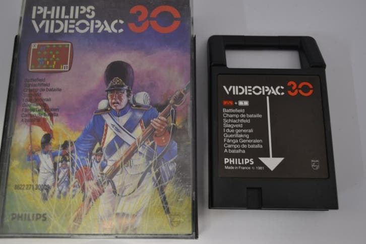 Battlefield (VIDEOPAC 30), Spelcomputers en Games, Spelcomputers | Overige, Zo goed als nieuw, Verzenden
