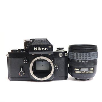 Nikon F2 Photomic SLR AF-S Nikkor 18-70mm f/3.5-4.5G ED, Nieuw