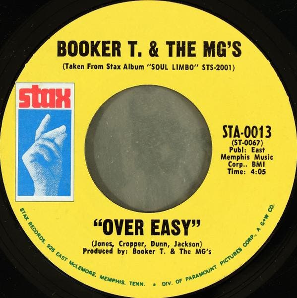 Booker T &amp; The MGs - Over Easy / Hang Em High, Cd's en Dvd's, Vinyl | Pop, Gebruikt, Ophalen of Verzenden