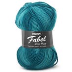 DROPS Fabel Long Print - 918 smaragd - Wol Garen, Ophalen of Verzenden, Nieuw