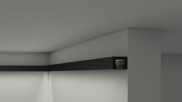 Wallstyl IL12 BLACK (20 x 25 mm), HDPS, lengte 2 m, Huis en Inrichting, Ophalen of Verzenden, Nieuw