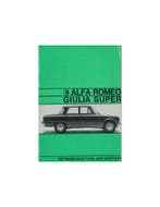1967 ALFA ROMEO GIULIA 1600 SUPER INSTRUCTIEBOEKJE DUITS, Auto diversen, Handleidingen en Instructieboekjes