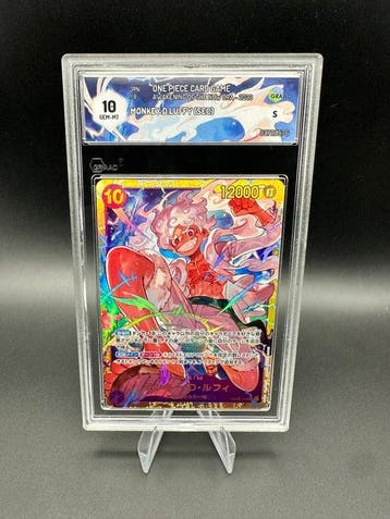 One Piece - 1 Graded card - Monkey D. Luffy Op05-119 Foil,, Nieuw