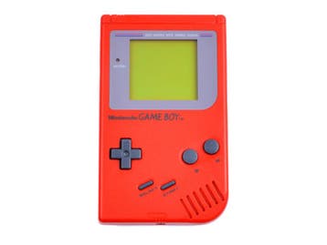 Gameboy Classic Red, Spelcomputers en Games, Spelcomputers | Nintendo Game Boy, Ophalen of Verzenden, Zo goed als nieuw
