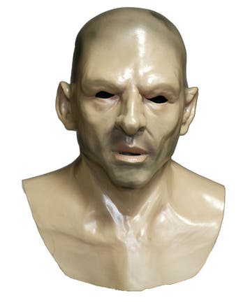Man masker (kaal hoofd) met borststuk, Verzenden, Nieuw