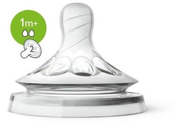 Philips AVENT Natural Speen - 1M+ - Langzame Toevoer - 2, Verzenden, Nieuw