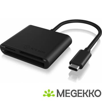 ICY BOX IB-CR301-C3 Type-C USB 3.0 multi kaartlezer, Verzenden, Nieuw, ICY BOX
