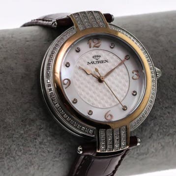 Murex - Swiss Diamond Watch - MUL519-SRL-D-7 - Numeral, Nieuw