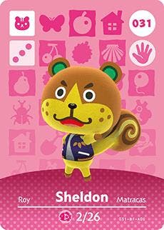 Amiibo Sheldon #031 - Series 1, Verzenden, Zo goed als nieuw