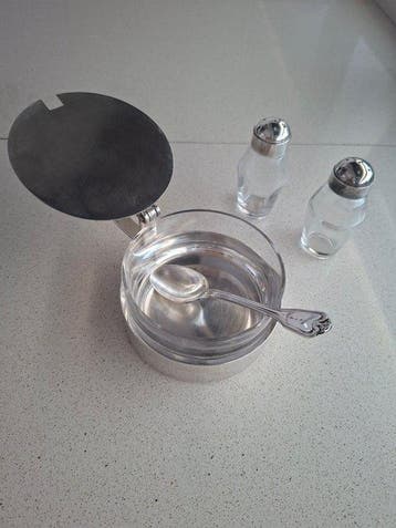 Christofle - Tafelservies (3) - Verzilverd, Kristal -