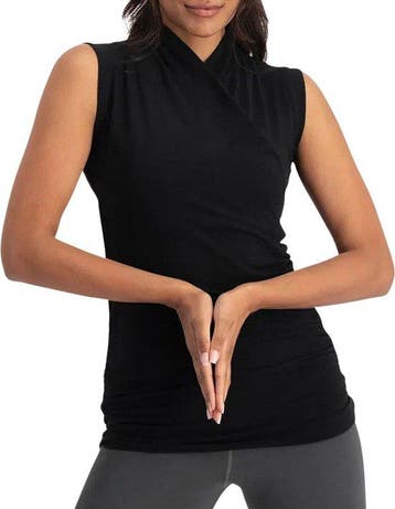 2dekans | Urban Goddess Good Karma Top Dames - maat M, Kleding | Dames, Tops, Zwart, Maat 46/48 (XL) of groter, Ophalen of Verzenden