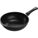 AMT Gastroguss Wokpan – Titanium Coating – Ø 30 cm –, Huis en Inrichting, Keuken | Potten en Pannen, Overige materialen, Inductieplaat