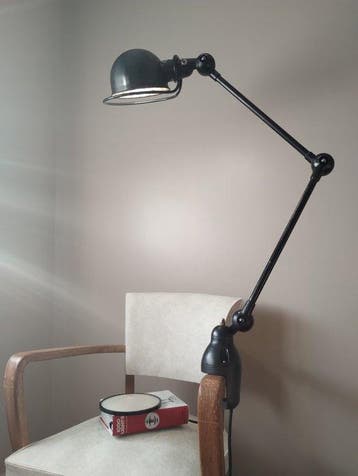 Jielde - Lamp - Loft standaard bankschroef - Staal,, Antiek en Kunst