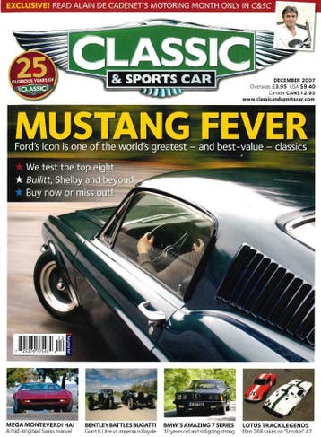CLASSIC ANSD SPORTSCAR MUSTANG FEVER BUGATTI 8 LITRE/ROYALE, Verzenden, Gelezen, Algemeen