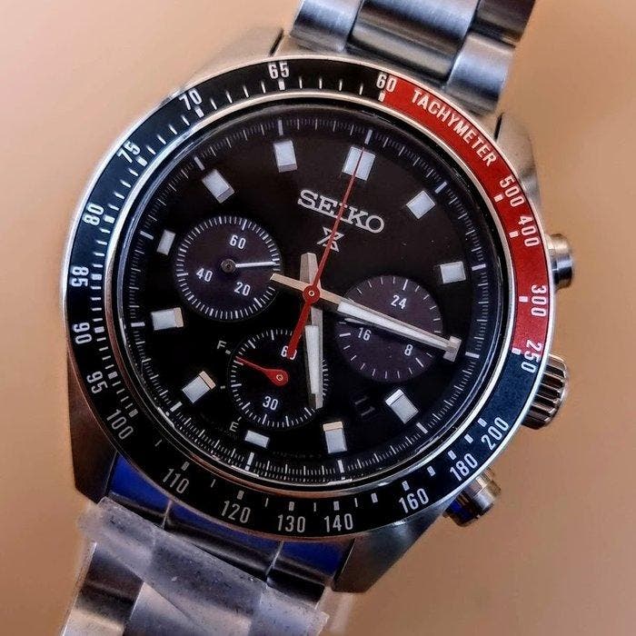 Seiko - Prospex Speedtimer Chronograph Solar - SSC915P1 -, Sieraden, Tassen en Uiterlijk, Horloges | Antiek