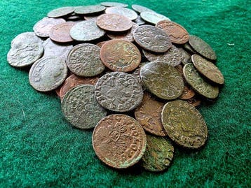Polen. John II Casimir Vasa. Solidus 100+x 1659-1668 (Zonder