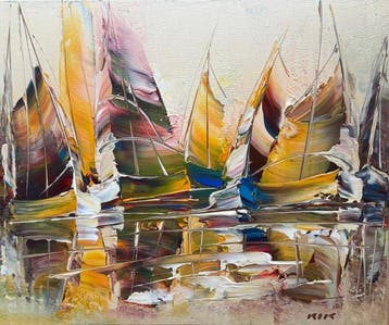 Janusz Kik (1956) - Régate, Antiek en Kunst