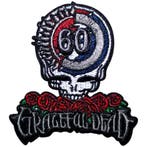 Grateful Dead 60th Anniversary Skull + Logo Patch off merch., Ophalen of Verzenden, Nieuw, Kleding