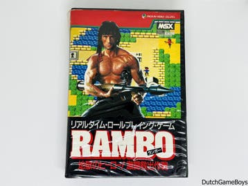 MSX - Rambo, Spelcomputers en Games, Verzenden, Gebruikt
