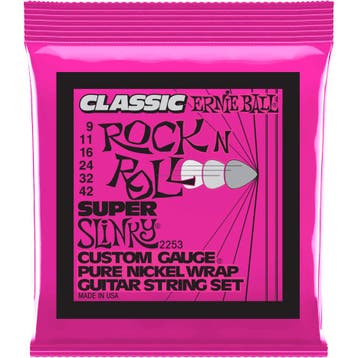 Ernie Ball 2253 Super Light elektrische gitaarsnaren, Ophalen of Verzenden, Nieuw