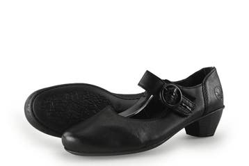 Rieker Pumps in maat 38 Zwart, Pumps, Verzenden, Zwart, Zo goed als nieuw