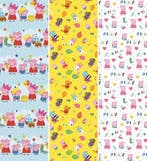 Inpakpapier Peppa Pig Diverse Designs, Hobby en Vrije tijd, Feestartikelen, Ophalen of Verzenden, Nieuw