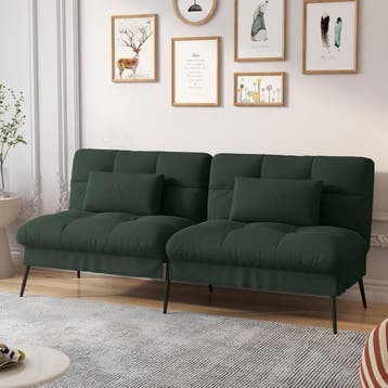 Slaapbank 2 persoons - Logeerbed - Bedbank - 174x51x72 cm -, Verzenden, Zo goed als nieuw