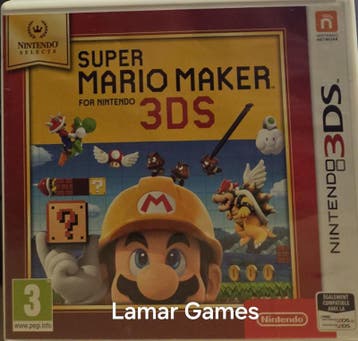 Super Mario Maker selects (Nintendo 3DS tweedehands game), Ophalen of Verzenden, Zo goed als nieuw