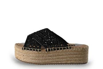 Xti Sandalen in maat 38 Zwart, Zwart, Sandalen of Muiltjes, Zo goed als nieuw, Xti