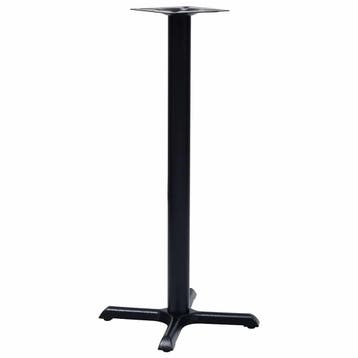 vidaXL Bistrotafelpoot 56x56x107 cm gietijzer zwart, Huis en Inrichting, Verzenden, Nieuw